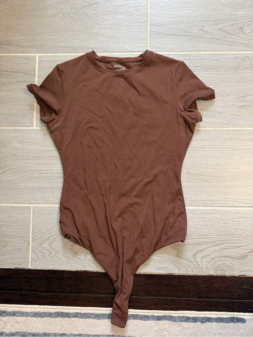 Bodysuit in Chocolate Brown